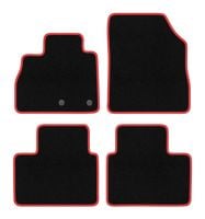 Dywaniki welurowe CARLUX-RED do Renault Grand Scenic IV 2016- czarne
