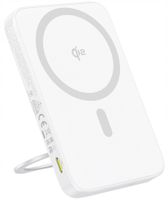 Baseus PicoGo Qi2 Powerbank Magnetyczny Ze Stojakiem 5000mAh 20W Biały