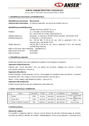 KLEJ SZEWSKI 75ML na Arena.pl