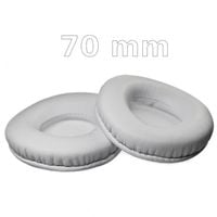 Nauszniki do słuchawek 7cm 70mm dla 68-72 mm białe