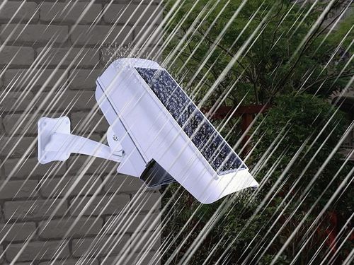 Atrapa kamery monitoringowej 77 LED Lampa solarna atrapa kamery na Arena.pl