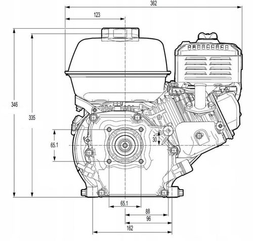 SILNIK SPALINOWY ZAGĘSZCZARKA GX160 7.0 KM WAŁEK 20MM UBIJARKA +KOŁO PASOWE na Arena.pl