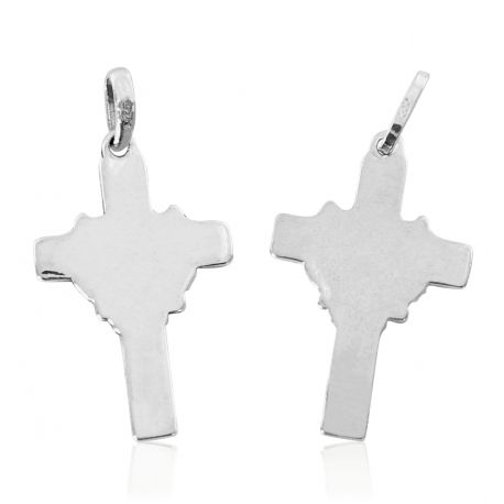 SREBRNY KRZYŻ Z ORŁEM PRÓBA SREBRA 925 GRAWER GRATIS! na Arena.pl