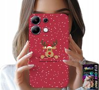 ETUI DO XIAOMI NOTE 13 5G - ŚWIĄTECZNY RENIFER MIKOŁAJ ŚWIĘTA +SZKŁO