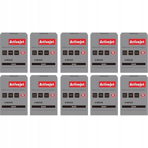ActiveJet taśma do Oki 9002303 new A-OKI320 x10 zdjęcie 1