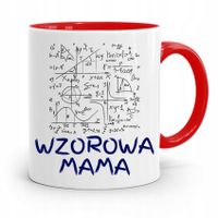 Kubek Czerwony Prezent Dla Wzorowej Mamy Matki Z Nadrukiem Ze Zdjęciem