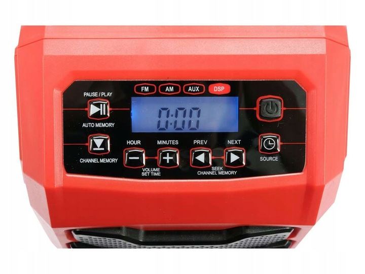 RADIO BUDOWLANE AKUMULATOROWO-SIECIOWE YT-82940 zdjęcie 11