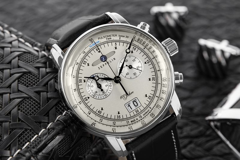 zegarek męski zeppelin 100 yahre 7690-1 + box zdjęcie 4