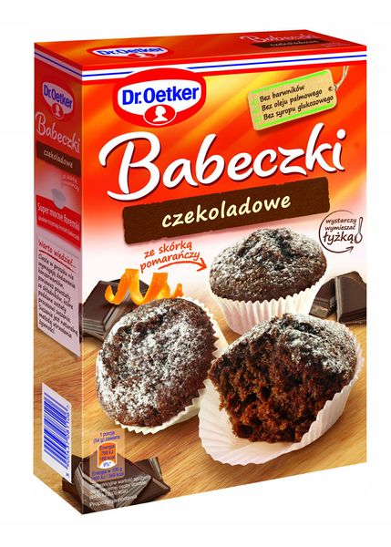 DR OETKER BABECZKI CZEKOLADOWE 335G zdjęcie 1