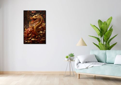Plakat 61x91,5cm Smok Bogactwa na Arena.pl