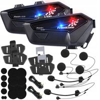 INTERKOM MOTOCYKLOWY FREEDCONN FX PRO V2 EU TRYB MESH 6 OSÓB DŹWIĘK HI-RES