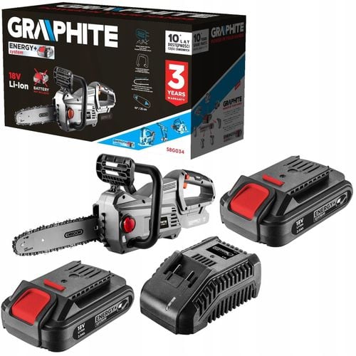 Pilarka łańcuchowa akumulatorowa GRAPHITE 58G034 na Arena.pl