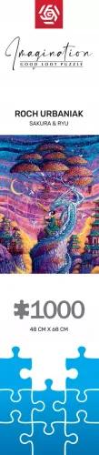 Puzzle Imagination Roch Urbaniak Sakura i Ryu Good Loot 1000 elementów na Arena.pl