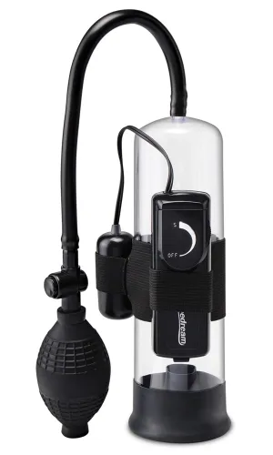 pipedream pump worx transparentna pompa intymna z wibracją 22cm na Arena.pl