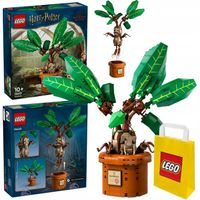 LEGO Harry Potter 76433 Mandragora Model Wrzeszczącej Rośliny w Doniczce