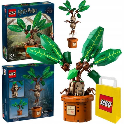 LEGO Harry Potter 76433 Mandragora Model Wrzeszczącej Rośliny w Doniczce na Arena.pl