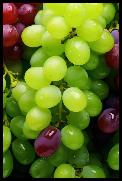 Plakat 40x60cm Winogronowy Kalejdoskop zdjęcie 2