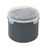 Lunch box śniadaniówka Round 1,4l antracytowy
