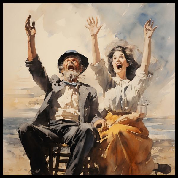 Plakat 60x60cm Chwile Radości zdjęcie 2