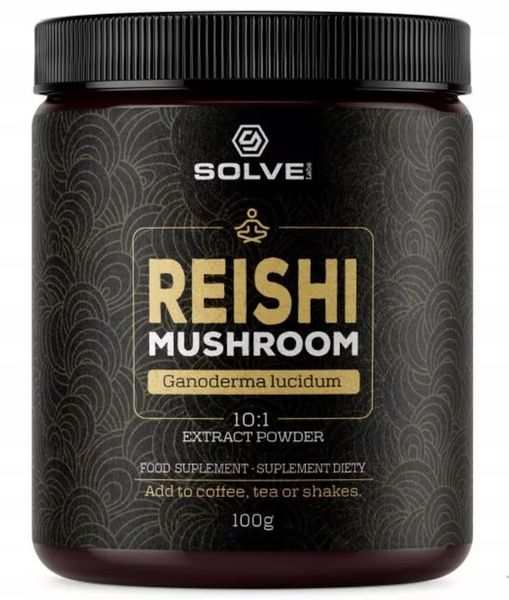 SOLVE LABS Reishi Lakownica Żółtawa 10:1 proszek 100g zdjęcie 1