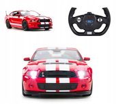 SAMOCHÓD ZDALNIE STEROWANY FORD MUSTANG SHELBY LED AUTO RC RASTAR NA PILOT