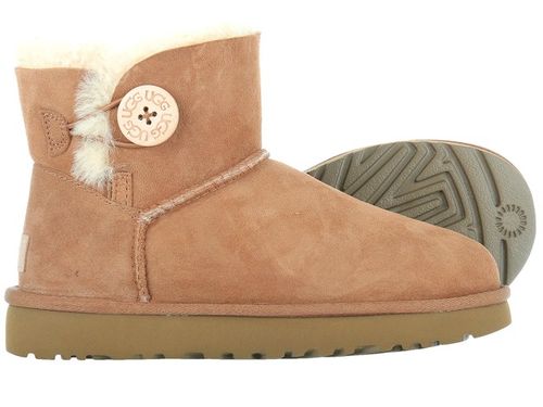 Buty UGG W Mini Bailey Button II 1016422-CHE - 38 na Arena.pl