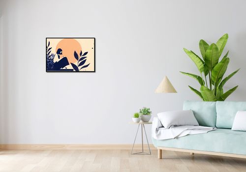 Plakat 66,5x46,5cm Kontemplacja na Arena.pl