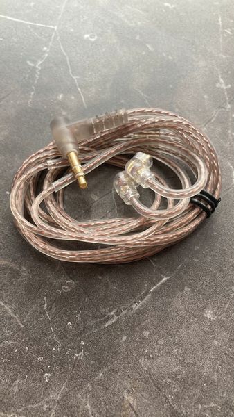 Kabel KZ czysta miedź OCC C-pin ZSN ZS10 ZSX CCA zdjęcie 5