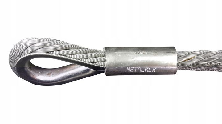 Linka stalowa w oplocie PCV 4/5mm do atlasu 270 cm zdjęcie 2