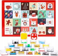 Kalendarz Adwentowy 24 dni rozwiązać zagadkę dla Nastolatki Prezent Zestaw