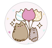 Opłatek na tort Pusheen