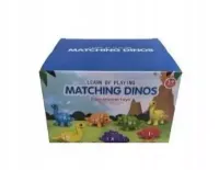 Gra Montessori: Dinozaury Literki 26el