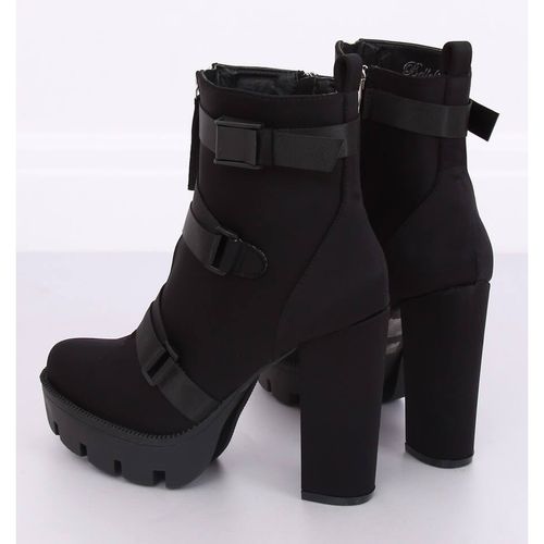 Botki na platformie czarne B9026 Black r.41 na Arena.pl