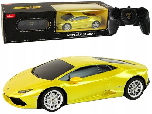 Auto R/C Lamborghini Huracan 1:24 Rastar Żółty na Arena.pl