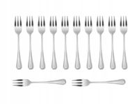 WIDELCZYKI DO CIAST 12 SZT. STAL 18/0 KITCHEN LINE
