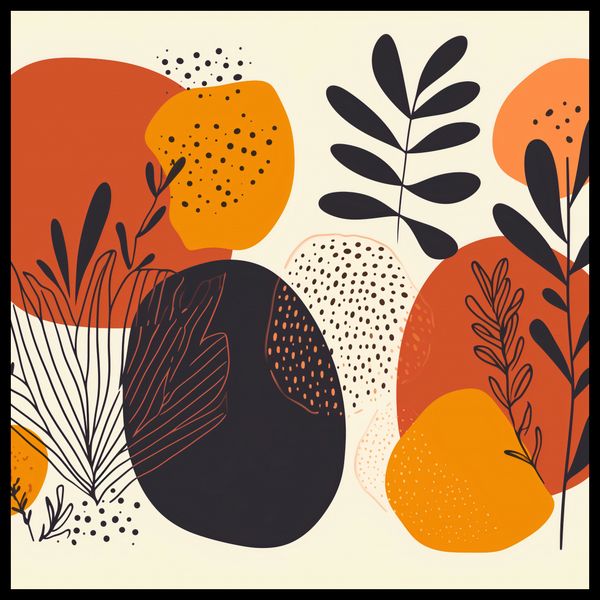 Plakat 80x80cm Ogród Wspomnień zdjęcie 2