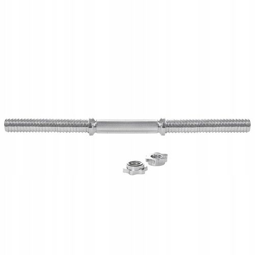 GRYF KRÓTKI DO HANTLI GRYFIK SZTANGIELKA GWINTOWANY ŚRUBOWY STAL 48cm 28 mm na Arena.pl