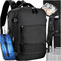 Plecak Do Samolotu Ryanair Wizzair Bagaż Podręczny 40x25x20 Kompaktowy