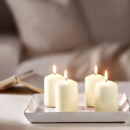 16x ŚWIECE BIAŁE ŚWIECZKI ZESTAW ŚWIEC KOMUNIA WESELE 6CM ŚWIECA ŚWIECE na Arena.pl