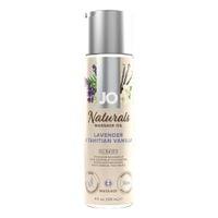 system jo   naturals massage oil lavender & tahitian vanilla 120 ml