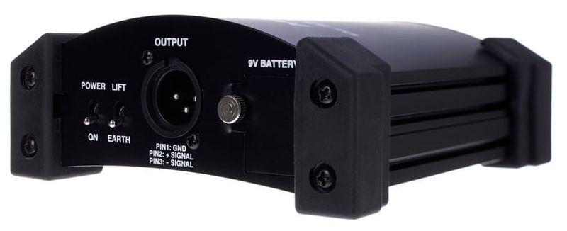 Aktywny DI Box Millenium DI-33 Bateria 9V Phantom 48V zdjęcie 5