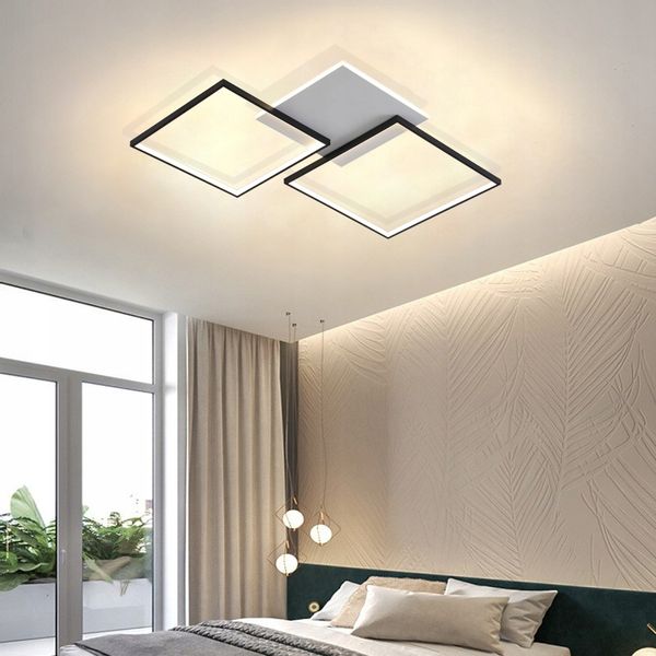 Lampa HELSINKI II sufit kwadrat żyrandol Smart Home LED Tuya Wobako zdjęcie 3