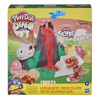 PLAYDOH CIASTOLINA WYSPA DINOZAURÓW WULKAN SLIME DINO DLA DZIECI