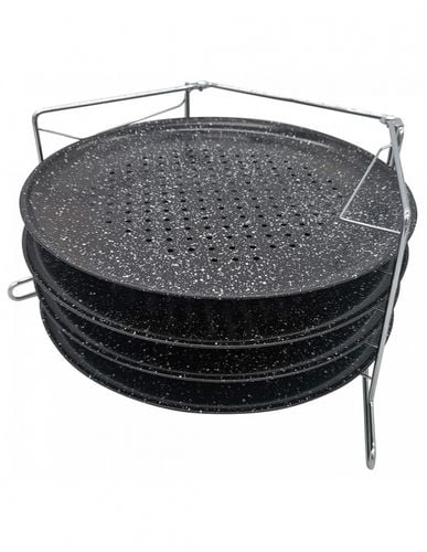 ZESTAW 4 BLACH DO PIECZENIA PIZZY KINGHOFF KH-1553 na Arena.pl