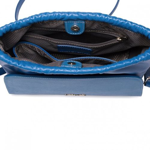 Modna torebka do ręki Niebieska na Arena.pl