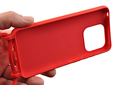 Etui ze sznurkiem RCK do Xiaomi Redmi 12C czerwony na Arena.pl