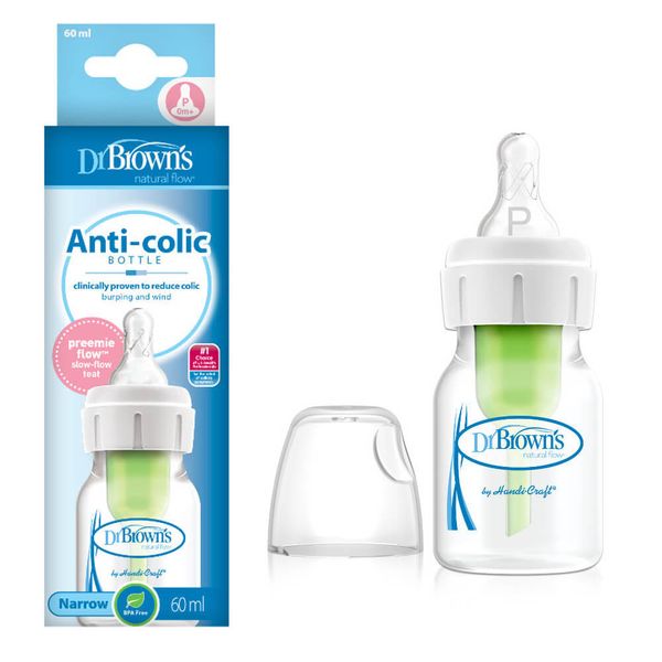Dr. Brown's Butelka do karmienia dla wcześniaków wąska szyjka 60 ml options plus zdjęcie 1
