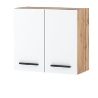 Szafka Kuchenna Wisząca Górna Modułowa 80cm Blande Wotan Biały Mat