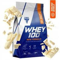 NOWE PYSZNE BIAŁKO WPC Trec Whey 100 700g SERWATKOWE PROTEINY NA MASĘ SIŁĘ