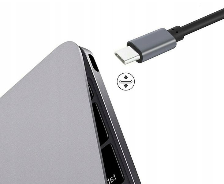 adapter, 3 w 1, usb typu c, do hdmi, space grey, co2 zdjęcie 6